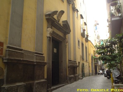 L'ingresso della Cappella San Severo (foto: maggio 2007)