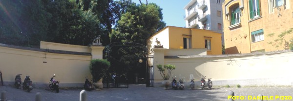L'emiciclo d'ingresso della Floridiana