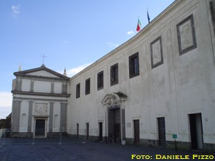 L'ingresso della Certosa di San Martino (foto 2005)
