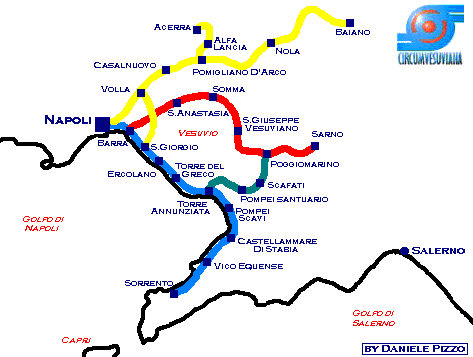 La Rete Ferroviaria Della Circumvesuviana