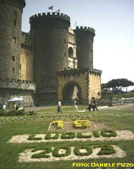 Calendario floreale, ai piedi del castello (luglio 2003)