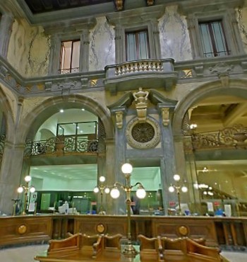 Palazzo Colonna di Stigliano - Il salone del pubblico