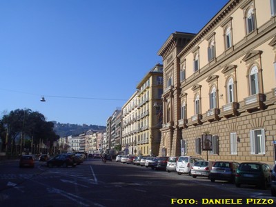 Riviera di Chiaia: tratto tra Piazza San Pasquale e Piazza della Repubblica (foto: gennaio 2009)