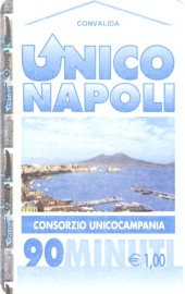 Il ticket Unico Napoli semplice, introdotto nell'ottobre 2003