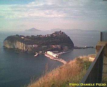 Parco Virgiliano - Veduta dal parco dell'isola di Nisida