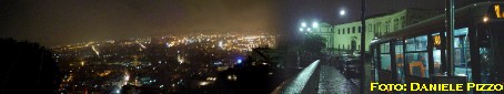 Panorama notturno dal piazzale San Martino (Daniele Pizzo, marzo 2005)